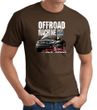 Ford Truck T-Shirt - F-150 4X4 Offroad Machine Adult Brown Tee Shirt