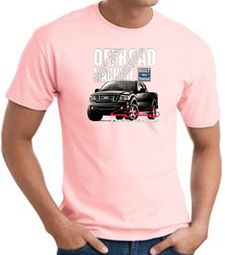 Ford Truck T-Shirt - F-150 4X4 Offroad Machine Adult Pink Tee Shirt