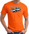 Ford Truck T-Shirt - Man's Best Friend Adult Orange Tee Shirt