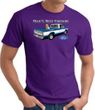 Ford Truck T-Shirt - Man's Best Friend Adult Purple Tee Shirt