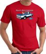 Ford Truck T-Shirt - Man's Best Friend Adult Red Tee Shirt
