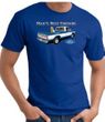 Ford Truck T-Shirt - Man's Best Friend Adult Royal Tee Shirt
