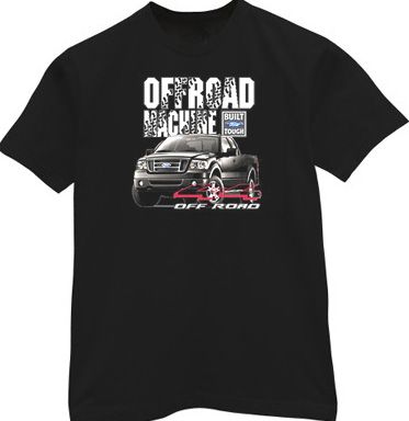 Ford Truck T-Shirts - F-150 4X4 Offroad Machine Adult Tee Shirts