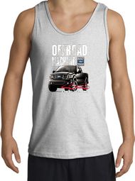 Ford Truck Tank Top - F-150 4X4 Offroad Machine Adult Ash Tanktop