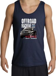 Ford Truck Tank Top - F-150 4X4 Offroad Machine Adult Navy Tanktop