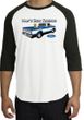 Ford Trucks Raglan Shirt - Man's Best Friend Adult White/Black T-Shirt