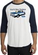 Ford Trucks Raglan Shirt - Man's Best Friend Adult White/Navy T-Shirt