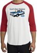 Ford Trucks Raglan Shirt - Man's Best Friend Adult White/Red T-Shirt
