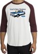 Ford Trucks Shirt Mans Best Friend Raglan Shirt White/Maroon