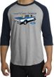 Ford Trucks Shirt Mans Best Friend Raglan Tee Heather Grey/Navy