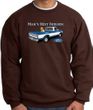 Ford Trucks Sweatshirt - Man's Best Friend Adult Brown Sweat Shirt