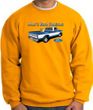 Ford Trucks Sweatshirt - Man's Best Friend Adult Gold Sweat Shirt