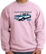Ford Trucks Sweatshirt - Man's Best Friend Adult Pink Sweat Shirt