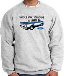Ford Trucks Sweatshirt - Man's Best Friend Ash Sweat Shirt