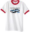 Ford Trucks T-Shirt Mans Best Friend Ringer Tee White/Red