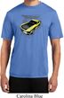 Ford Vintage Yellow Mustang Boss Mens Moisture Wicking Shirt