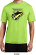 Ford Vintage Yellow Mustang Boss Mens Moisture Wicking Shirt
