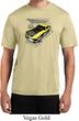 Ford Vintage Yellow Mustang Boss Mens Moisture Wicking Shirt