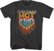 Foreigner Hot Blooded Classic Rock T-shirt - Charcoal Grey