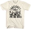 Foreigner Juke Box Heroes Adult Classic Rock T-shirt - Off White