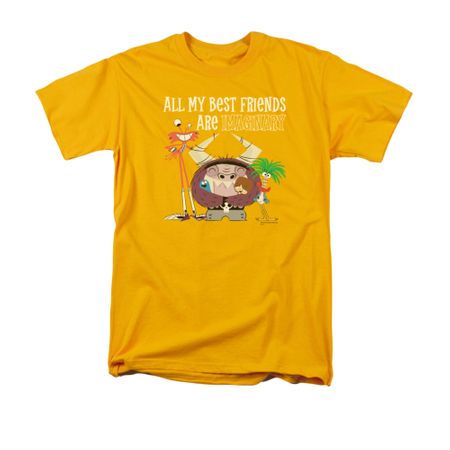 Foster's Home For Imaginary Friends Shirt Imaginary Adult Gold Tee T-Shirt