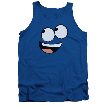 Foster's Home For Imaginary Friends Tank Top Blue Face Royal Blue Tanktop