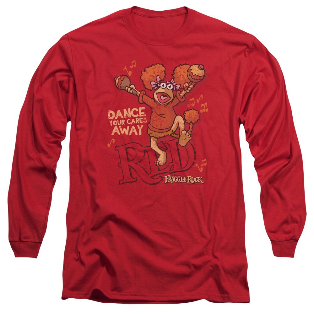 Fraggle Rock Long Sleeve Shirt Dance Red Tee TShirt Fraggle Rock