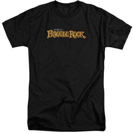 Fraggle Rock Shirt Logo Black Tall T-Shirt