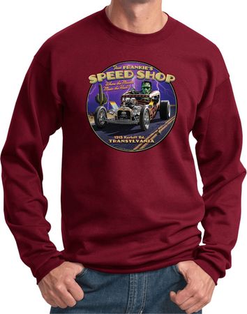 Frankenstein Sweatshirt Frankie's Speed Shop Sweat Shirt