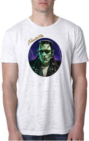 Frankenstein Tee Frankie Boy Burnout T-shirt