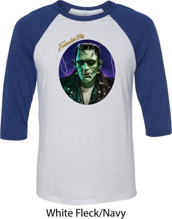 Frankenstein Tee Frankie Boy Raglan Shirt