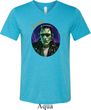 Frankenstein Tee Frankie Boy Tri Blend V-neck