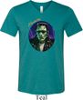 Frankenstein Tee Frankie Boy Tri Blend V-neck