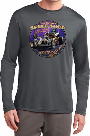 Frankenstein Tee Frankie's Speed Shop Dry Wicking Long Sleeve