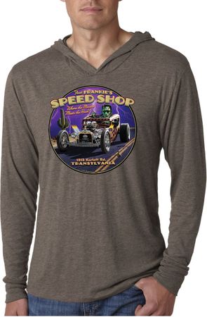 Frankenstein Tee Frankie's Speed Shop Lightweight Hoodie Tee