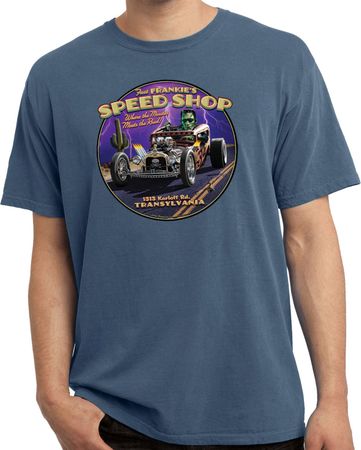 Frankenstein Tee Frankie's Speed Shop Pigment Dyed T-shirt