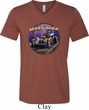 Frankenstein Tee Frankie's Speed Shop Tri Blend V-neck