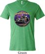 Frankenstein Tee Frankie's Speed Shop Tri Blend V-neck