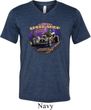 Frankenstein Tee Frankie's Speed Shop Tri Blend V-neck