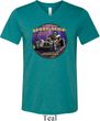 Frankenstein Tee Frankie's Speed Shop Tri Blend V-neck