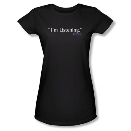 Frasier I'm Listening Shirt Juniors Shirt Tee T-Shirt