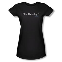 Frasier I'm Listening Shirt Juniors Shirt Tee T-Shirt