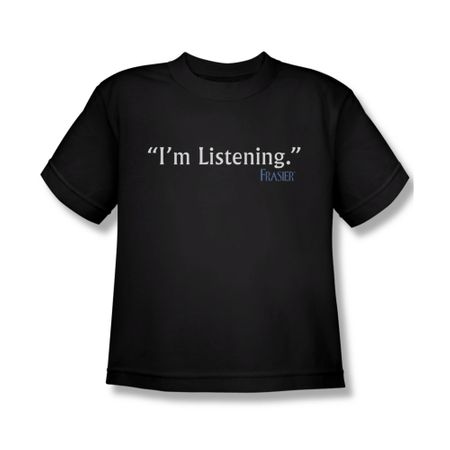 Frasier I'm Listening Shirt Kids Shirt Youth Tee T-Shirt