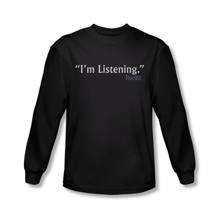 Frasier I'm Listening Shirt Long Sleeve Tee T-Shirt