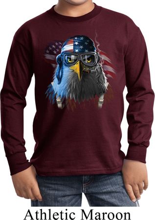 Freedom Fighter Stryker Kids Long Sleeve Shirt