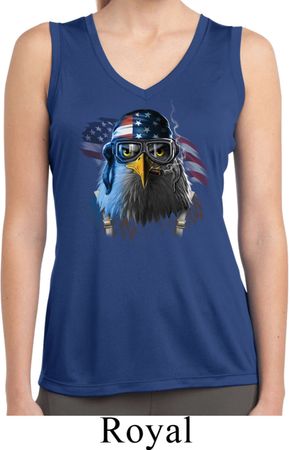 Freedom Fighter Stryker Ladies Sleeveless Moisture Wicking Shirt