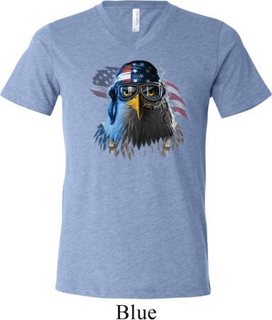 Freedom Fighter Stryker Mens Tri Blend V-neck Shirt