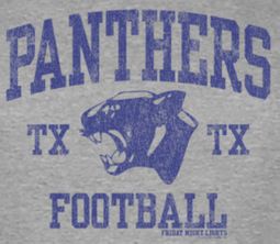 Friday Night Lights Panthers Football Shirts
