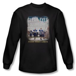 Friday Night Lights Shirt Can't Lose Long Sleeve Black Tee T-Shirt