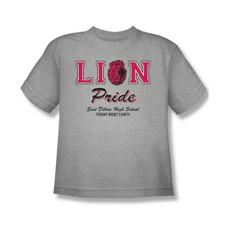 Friday Night Lights Shirt Kids Lion Pride Athletic Heather T-Shirt
